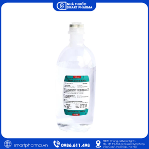 Dung dịch Natri Clorid 0.9% 500ml bổ sung nước và điện giải trong trường hợp mất nước