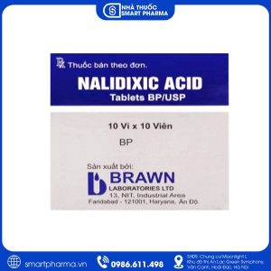 Thuốc Nalidixic 500mg điều trị nhiễm khuẩn đường tiết niệu