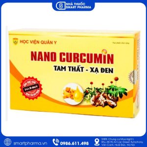 Nanocurcumin tam thất xạ đen hỗ trợ bảo vệ dạ dày và tăng cường sức khỏe
