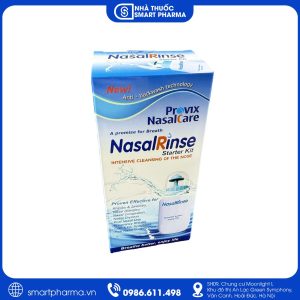 Bình rửa mũi NasalRinse giúp làm sạch khoang mũi, hỗ trợ thông thoáng đường thở