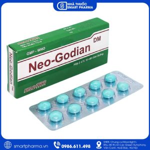 Thuốc Neo-Godian giảm ho, hỗ trợ long đờm trong bệnh lý đường hô hấp