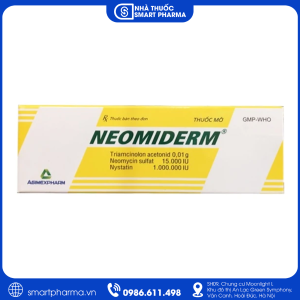 Thuốc mỡ Neomiderm điều trị các bệnh ngoài da