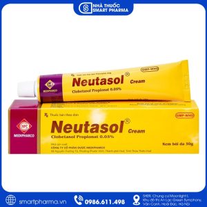 Kem bôi da Neutasol Medipharco điều trị chàm, vảy nến, lupus ban đỏ (30g)