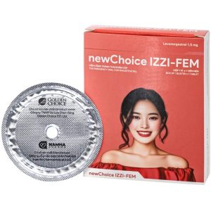 Smart Pharma - Thuốc New Choice Izzi-Fem 1.5mg giúp tránh thai trong vòng 72 giờ ( 1 vỉ x 1 viên) 1 Smart Pharma - Page Trang 2026 08 19T081647.235