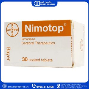 Viên nén Nimotop phòng và điều trị thiếu máu cục bộ