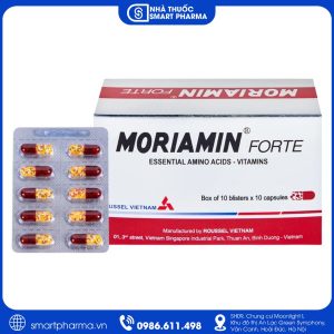 Viên nang cứng Moriamin Forte Roussel giúp duy trì và phục hồi sức khỏe