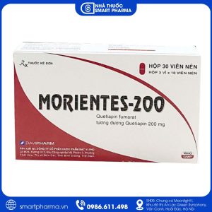 Morientes 200mg điều trị tâm thần phân liệt và rối loạn lưỡng cực