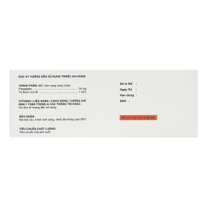 Smart Pharma - Viên nang cứng Moritius 75mg điều trị động kinh, rối loạn lo âu 3 Smart Pharma - Page Trang 31