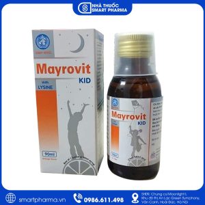 Mayrovit KID bổ sung vitamin và khoáng chất, hỗ trợ trẻ ăn ngon và phát triển khỏe mạnh