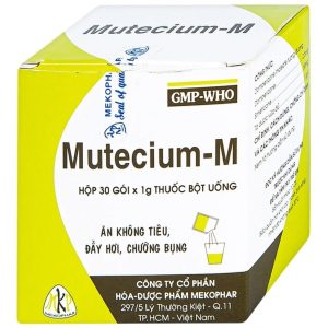 Smart Pharma - Thuốc bột uống Mutecium-M Mekophar điều trị buồn nôn, đầy hơi và khó tiêu sau ăn 1 Smart Pharma - Page Trang 85