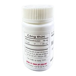 Smart Pharma - Thuốc Methylprednisolone 16mg USA - NIC Pharma kháng viêm và ức chế miễn dịch, chống dị ứng (lọ 100 viên) 100 viên) 1 Smart Pharma - NT SMART PHARMA 2026 09 08T141018.426
